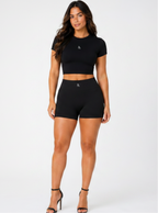 Seamless Yoga Sculpt Shorts