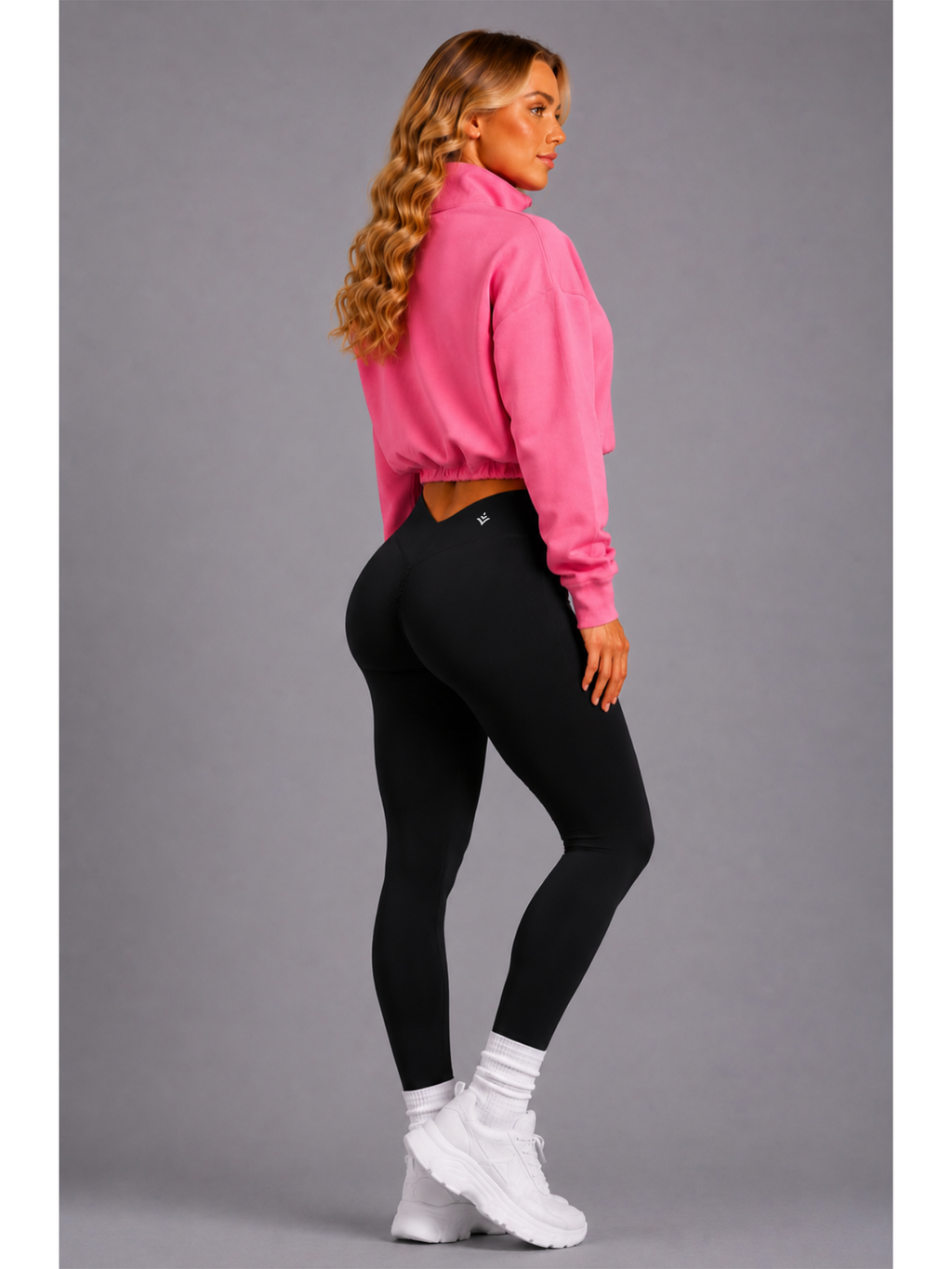 Seamless V‑Shape Scrunch Leggings – Lift Yoga Fit