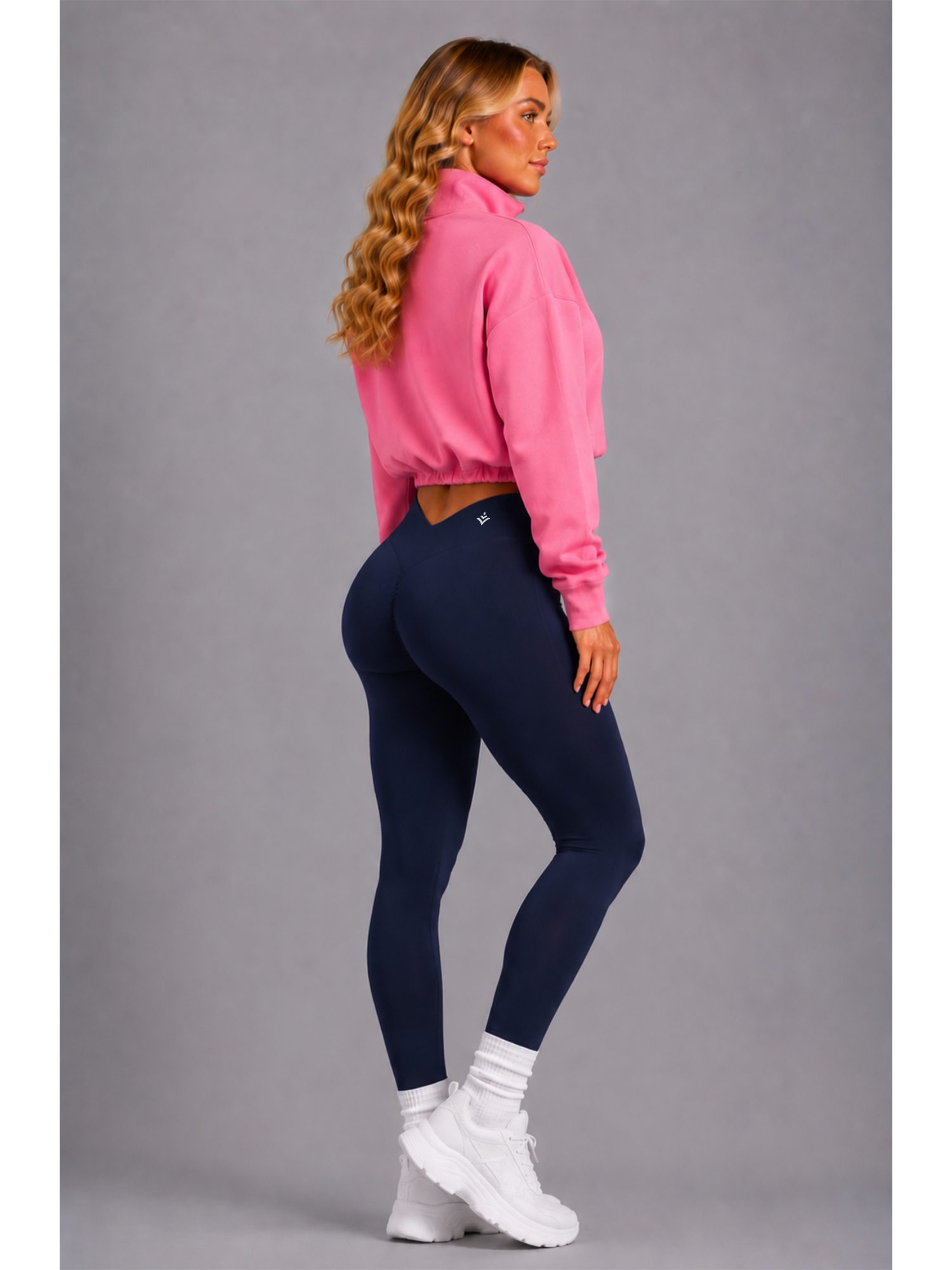 Seamless V‑Shape Scrunch Leggings – Lift Yoga Fit
