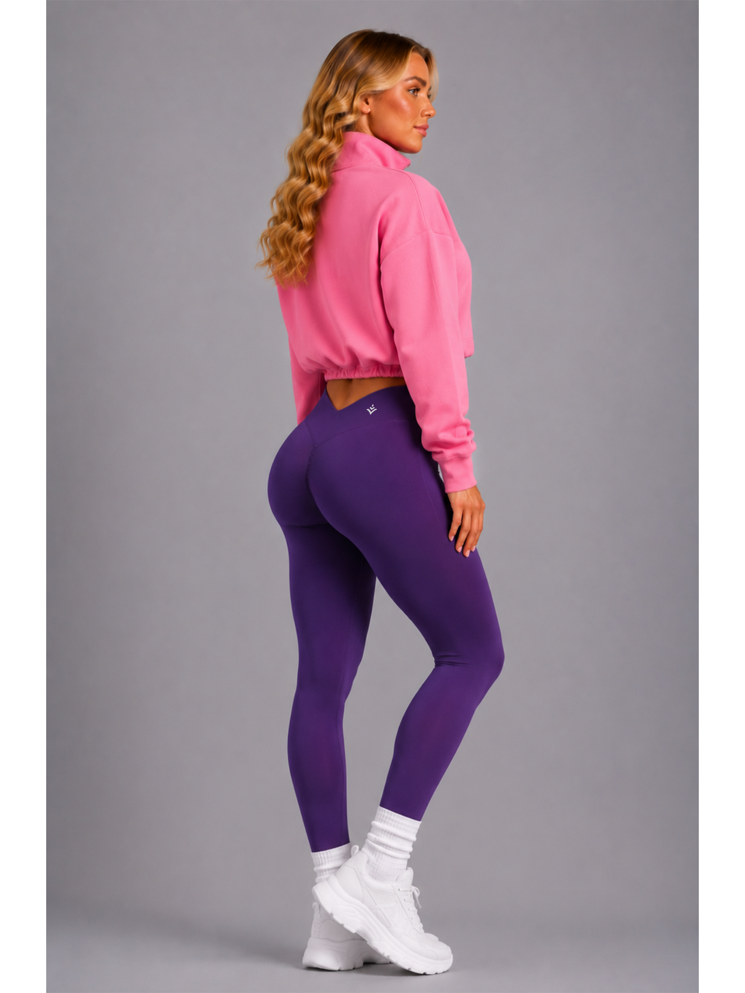 Seamless V‑Shape Scrunch Leggings – Lift Yoga Fit